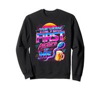 Drôle première Image de Moi Synthwave Biology Humour Adulte Sweatshirt