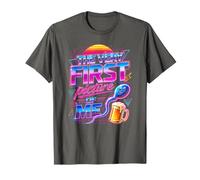 Drôle première Image de Moi Synthwave Biology Humour Adulte T-Shirt