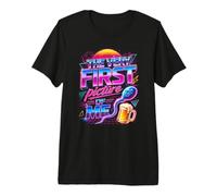 Drôle première Image de Moi Synthwave Biology Humour Adulte T-Shirt Haut de Gamme