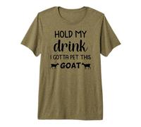 drôle, Prends Mon, Je Dois caresser Cette chèvre T-Shirt Haut de Gamme