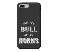 Drôle Prenez Le Taureau par Les Cornes Coque pour iPhone 7 Plus/8 Plus