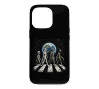 Drôle Quatre espèces extraterrestres OVNI Divulgation Cosmique Space Walk Coque pour iPhone 13 Pro