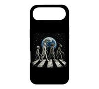 Drôle Quatre espèces extraterrestres OVNI Divulgation Cosmique Space Walk Coque pour iPhone Air