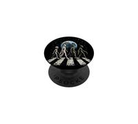 Drôle Quatre espèces extraterrestres OVNI Divulgation Cosmique Space Walk PopSockets PopGrip Adhésif