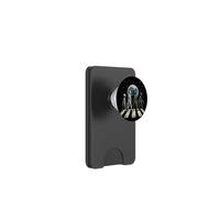 Drôle Quatre espèces extraterrestres OVNI Divulgation Cosmique Space Walk PopSockets PopWallet pour MagSafe