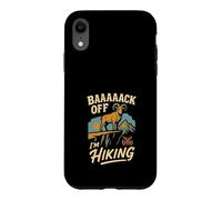 Drôle Randonnée Montagne Chèvre Introverti Plein Air Humour Solitude Coque pour iPhone XR