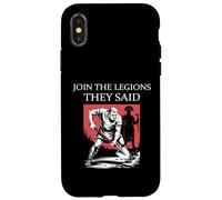 Drôle Rejoindre Les légions Romaines Coque pour iPhone X/XS