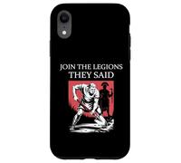 Drôle Rejoindre Les légions Romaines Coque pour iPhone XR