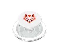 Drôle Renard Enfant Amour Petit Renard Japonais Kitsune PopSockets PopGrip pour MagSafe