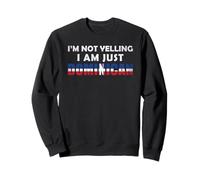 Drôle République Dominicaine Latino Ne crie Pas Juste dominicain Sweatshirt
