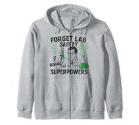 Drôle Retro Science Lab Safety Humour Superpowers Scientist Sweat à Capuche