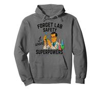 Drôle Retro Science Lab Safety Humour Superpowers Scientist Sweat à Capuche