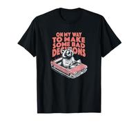 Drôle Road Trip Chaos, Questionable Decision Making Raton Laveur T-Shirt