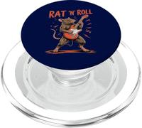 Drôle Rock Music Rat Jouant de la Guitare Nature Lover PopSockets PopGrip pour MagSafe