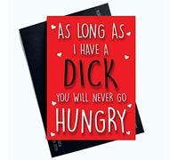 Drôle Saint Valentin Cartes Drôle Cartes de Voeux pour Lui Profanity Cartes pour Lui Saint Valentin Carte pour Style Petit Ami Epoux " Fiancé " Fianceé Lgbtq Lgbt Cadeaux Dick PC681