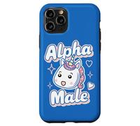 Drôle Sarcasme Dad Blagues Alpha Male Rainbow Kawaii Licorne Coque pour iPhone 11 Pro