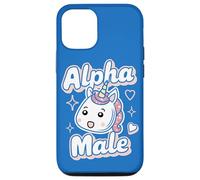 Drôle Sarcasme Dad Blagues Alpha Male Rainbow Kawaii Licorne Coque pour iPhone 12/12 Pro