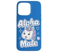 Drôle Sarcasme Dad Blagues Alpha Male Rainbow Kawaii Licorne Coque pour iPhone 15 Pro Max