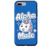 Drôle Sarcasme Dad Blagues Alpha Male Rainbow Kawaii Licorne Coque pour iPhone 7 Plus/8 Plus