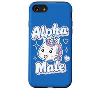 Drôle Sarcasme Dad Blagues Alpha Male Rainbow Kawaii Licorne Coque pour iPhone SE (2020) / 7/8