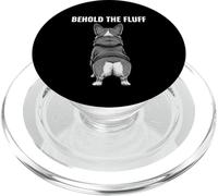 Drôle Sarcastique Corgi Butt Behold The Fluff Dog PopSockets PopGrip pour MagSafe