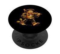 Drôle Sasquatch Mariachi Jouant de la Musique de Violon PopSockets PopGrip Adhésif