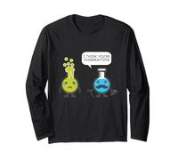 Drôle Science I Think You're Overreacting Chimie Humour Manche Longue
