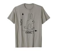 Drôle Science Nerd Physique Mathématiques Geek Enseignant Lapin Canard T-Shirt