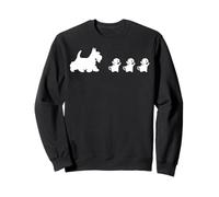 drôle Scottie Ghost Halloween Scottish Terrier Sweatshirt