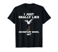 Drôle Secrétaire Oiseau Sdisant Oiseau Observation des oiseaux T-Shirt