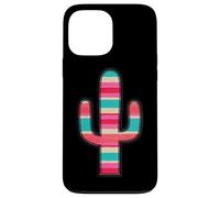 Drôle Serape Cactus Turquoise Southwest Western Vintage Coque pour iPhone 13 Pro Max
