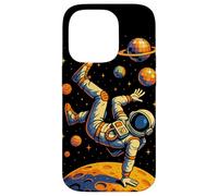 Drôle Space Breakdance Joke Astronaute Galaxie Humour Disco Fun Coque pour iPhone 14 Pro