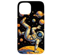 Drôle Space Breakdance Joke Astronaute Galaxie Humour Disco Fun Coque pour iPhone 15