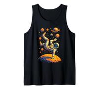 Drôle Space Breakdance Joke Astronaute Galaxie Humour Disco Fun Débardeur