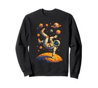 Drôle Space Breakdance Joke Astronaute Galaxie Humour Disco Fun Sweatshirt
