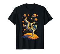 Drôle Space Breakdance Joke Astronaute Galaxie Humour Disco Fun T-Shirt
