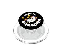 Drôle Suck It Sarcome Cute Unicorn Fighter Survivor Citation PopSockets PopGrip pour MagSafe