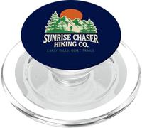 Drôle Sunrise Chaser Randonnée Mountain Trail Nature Lover PopSockets PopGrip pour MagSafe