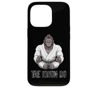 Drôle Taekwondo Arts Martiaux Gorille Taekwondo Combattant Coque pour iPhone 13 Pro