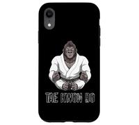 Drôle Taekwondo Arts Martiaux Gorille Taekwondo Combattant Coque pour iPhone XR