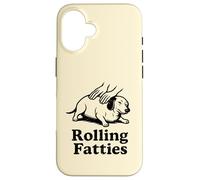 Drôle Teckel Weiner Dog Rolling Fatties Maman Papa Enfants Coque pour iPhone 16