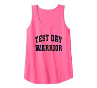 Drôle Test Day Warrior Testing Teacher Mode on Science Maths Débardeur