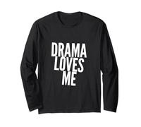 Drôle Texte Citation People Drama Lovers Yes I Love Drama Manche Longue