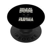 Drôle This is My Human Costume T-Shirt Animaux PopSockets PopGrip Adhésif