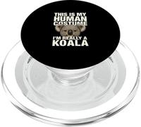 Drôle This is My Human Costume T-Shirt Animaux PopSockets PopGrip pour MagSafe
