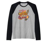Drôle This Place is A Zoo Shirt Humour Manche Raglan