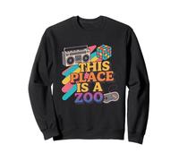 Drôle This Place is A Zoo Shirt Humour Sweatshirt