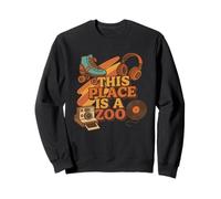 Drôle This Place is A Zoo Shirt Humour Sweatshirt