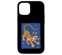 Drôle Tigre Rétro Dessin animé Vintage Dingo 70s Art Coque pour iPhone 12/12 Pro