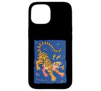 Drôle Tigre Rétro Dessin animé Vintage Dingo 70s Art Coque pour iPhone 15